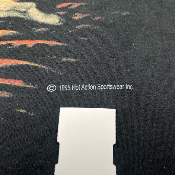 Vtg Iron Horse Saloon Mens T-Shirt Large 1995 Bike Week Dragon Double Sided B4 - Picture 5 of 7